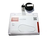 Produkt-Bild: Ausweis-Set RMJH-04 G&uuml;rtelclip Jojo schwarz + Polycarbonat Ausweish&uuml;lle
