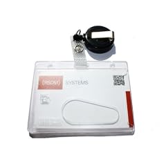 Ausweis-Set RMJH-04 G�rtelclip Jojo schwarz + Polycarbonat Ausweish�lle