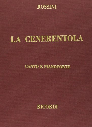 La Cenerentola Vocal Score Cloth Italian Hardcover - May 1, 1987