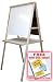 Beka Double-Sided Junior Artist Easel with Paper Roll Hanger and Free Art Workbook