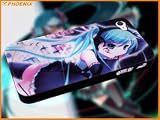 C215-0014 高級感 人気 Apple iPhone 4 & 4S アイフォン 4 ハードケース 初音ミク 保護ケース +(無料iPhone保護フィルムが付属しております)
