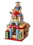 Villeroy & Boch Christmas Toys 8-Inch Toy Building Block House Decolight