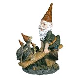 Teeter with the Turtles Garden Gnome Statue