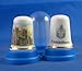 Porcelain China Collectable Thimble - Cathedrals of Britain - Canterbury - Free Gift Box