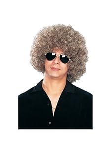 Dirty Blonde Unisex Disco Afro for Adults