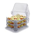 Cupcake Courier Cupcake Caddy - 3 levels - White