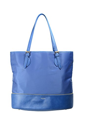 Isaac Mizrahi Designer Handbags: Nylon / Leather Daphne Tote Bag (See More Colors)