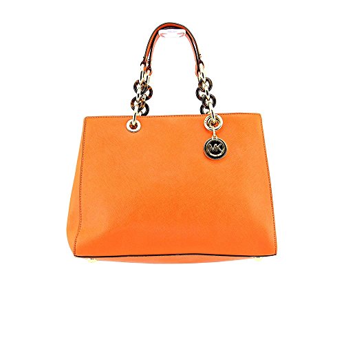Michael Kors Cynthia Medium Leather Satchel