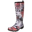 Kamik Women's Heather Rain Boot,Black,8 M US