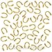 Beadaholique Wire & Thread Protectors, 019 Inch Loops, 144 Pieces, Gold Color
