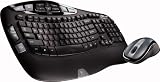 Logitech Wave schnurlose Tastatur + Maus schwarz