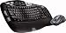 PC Hardware : Logitech Cordless Desktop Wave, black, USB