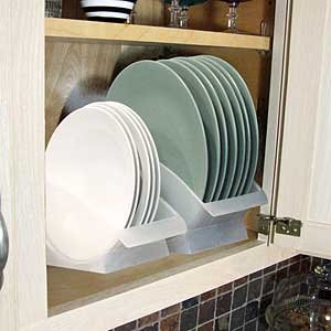 CABINET PLATE ORGANIZER