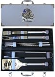 NFL New England Patriots 8pc. BBQ Set w/Case