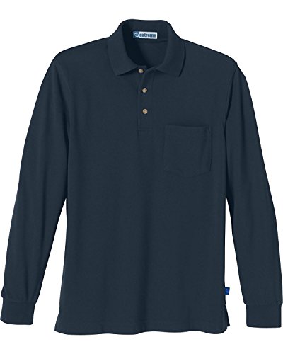 Extreme 85076 Mens One-Pocket Long Sleeve Pique Polo