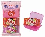 「グリコ ビスコハッピーアソート<ビスコケース付き> 10枚×10箱」の画像