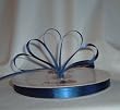 Ribbon - Satin Ribbon- 3/8" Single Face 100 Yards (300 FT) - Navy Blue - Sewing - Craft - Wedding Favors