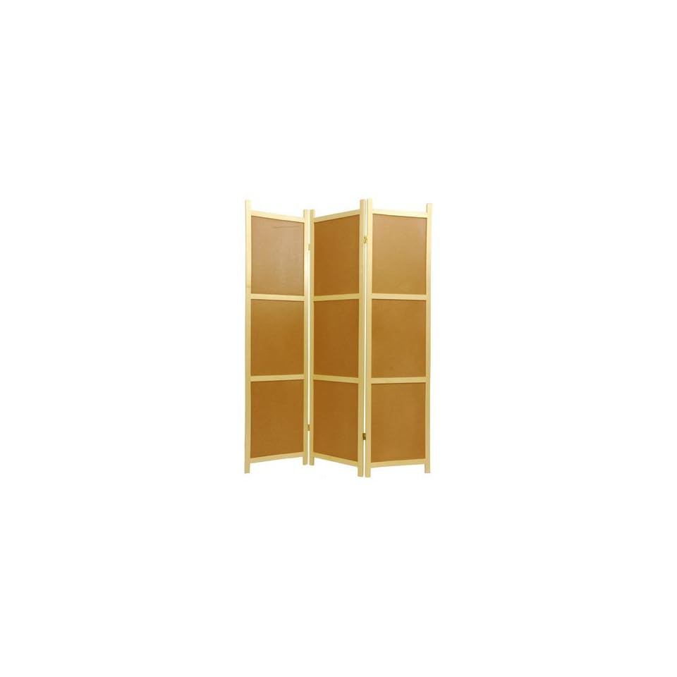 Oriental Furniture Office Furniture Partition 5 Panel 6Feet Cork