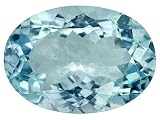 Jewelry : AVG 4.50CT 14X10MM OVAL AQUAMARINE