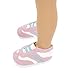 Fibre Craft Springfield Collection Sport Shoes, Pink, Blue/White