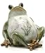 Ottersbrook 15.5cm Reclining Ceramic Frog Garden Ornament