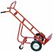 Wesco 210125 Series 186 Steel Heavy Duty Hand Truck with Utility Bar Handle, Semi-Pneumatic Wheels, 800 lbs Load Capacity, 20-1/2" Width x 48" Height x 25" Depth
