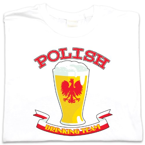 Polish Apparel Polish Drinking Team - Polish T-Shirt