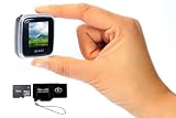 World's Smallest Video Camera with 1 Screen and 5x Digital Zoom - Includes 4gb Micro SD Card with DBROTH Card Reader