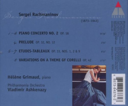 Cover image : Rachmaninov: Piano Concerto No. 2