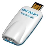 DENSION Webradio Internet USB-Stick (IRD10GEN) über Bluetooth®-Handys mit UMTS, Mp3, für Navigationssysteme und Radios
