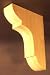 9" x 12" Poplar Bracket for Bar or Mantle [CAPITOL CITY LUMBER]
