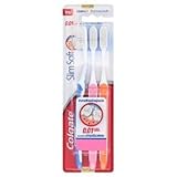 Colgate Compact Ultra Soft | Slim Soft Toothbrush, Family Pack (3 Bristles) (8850006331712)