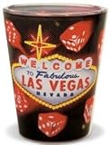 Las Vegas Shot Glass Feeling Lucky