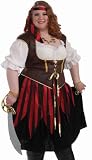 Plus Size Pirate Lady Costume