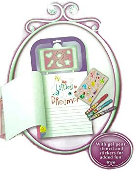 Disney Princess Notepad with Stickers, Stencil and Gel Pens
