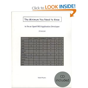 The Minimum You Need to Know to be an OpenVMS Application Developer