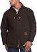 Carhartt Men's Sherpa Lined Sandstone Jackson Coat,  Dark Brown,  X-Large Regular