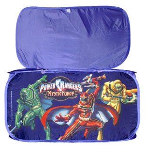 Childrens Toyshop  Toys : Power Rangers Pop Up Storage Chest