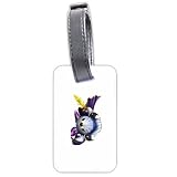Luggage Tag (Two Sides) of Meta Knight from Kirby Fighting Stance