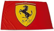 FERRARI - Formel 1 Fahne Scudetto F1 Flagge 140x200 cm