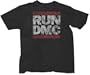 RUN DMC Distressed Large Logo T-Shirt, Medium