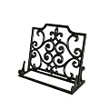 Cast Iron Cookbook Holder - Black