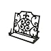 Cast Iron Cookbook Holder - Black