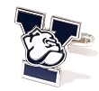 Yale University Bulldogs Cufflinks - NCAA College Athletics Sports Themed Formal Wear