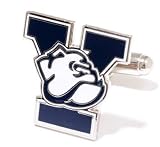 Yale University Bulldogs Cufflinks - NCAA College Athletics Sports Themed Formal Wear