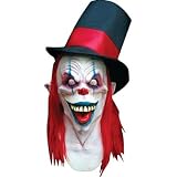 Evil Clown Mask Craky Circus Halloween Costumes Adult
