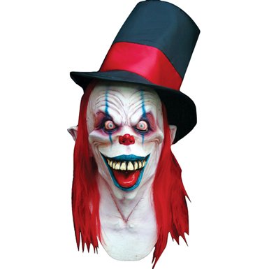 Evil Clown Mask Craky Circus Halloween Costumes Adult