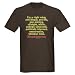 Conservative Male Dark T-Shirt