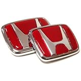 Quality Red Honda Type R Emblem Set CIVIC ACCORD INTEGRA