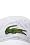 Men's Large Green Croc Gabardine Cotton Cap